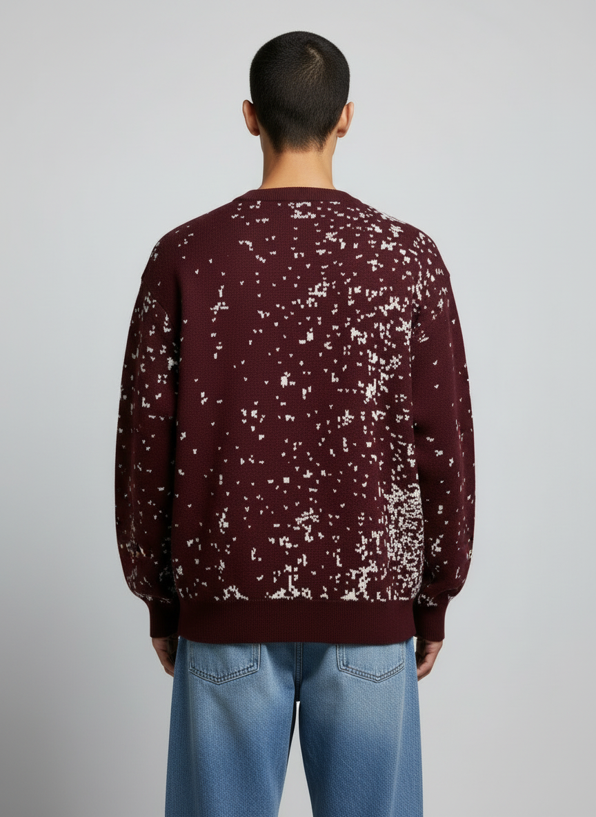 Cosmic Dust Knit (WINE)