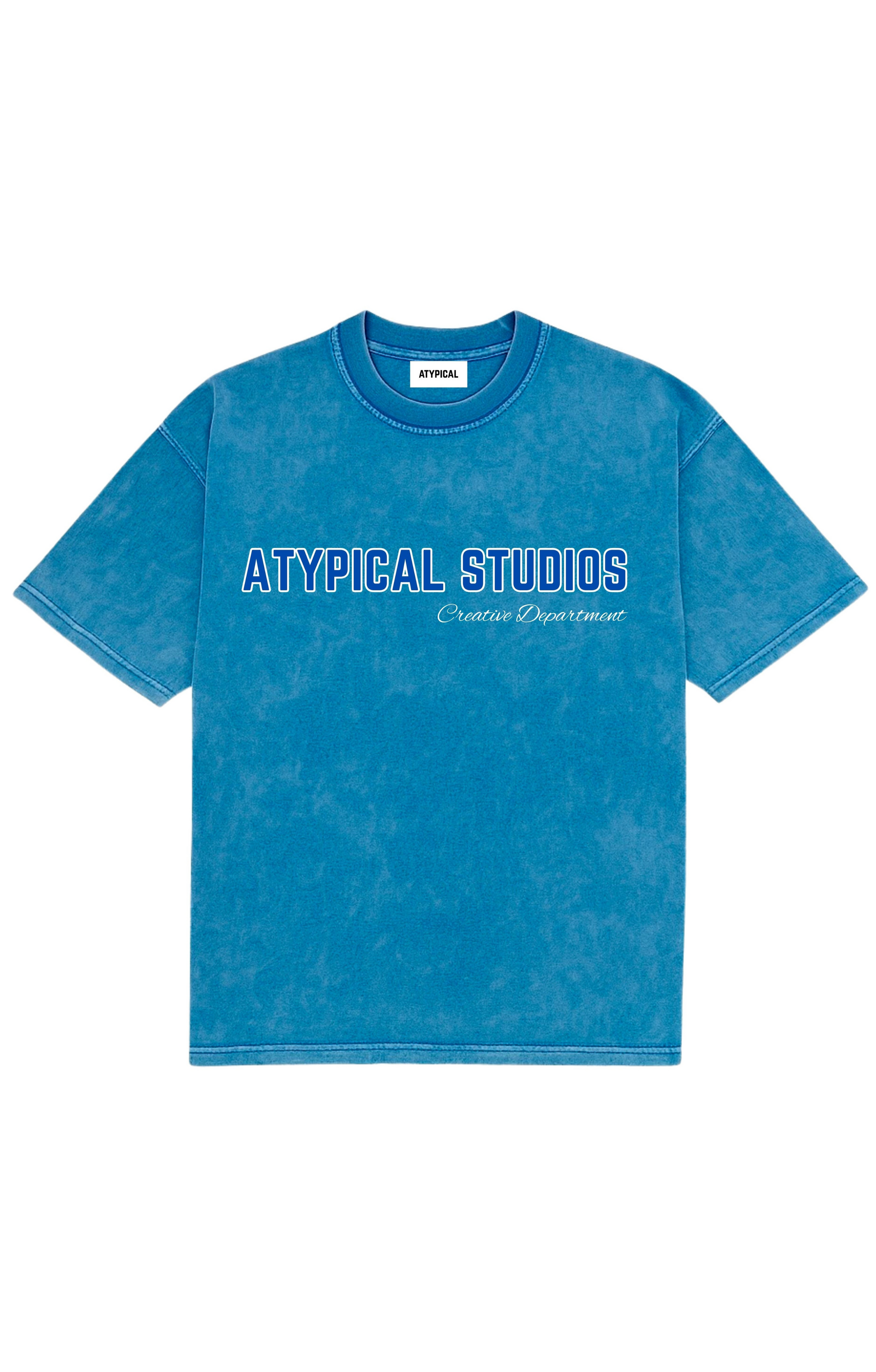 FADED FOUNDATION TEE - BLUE