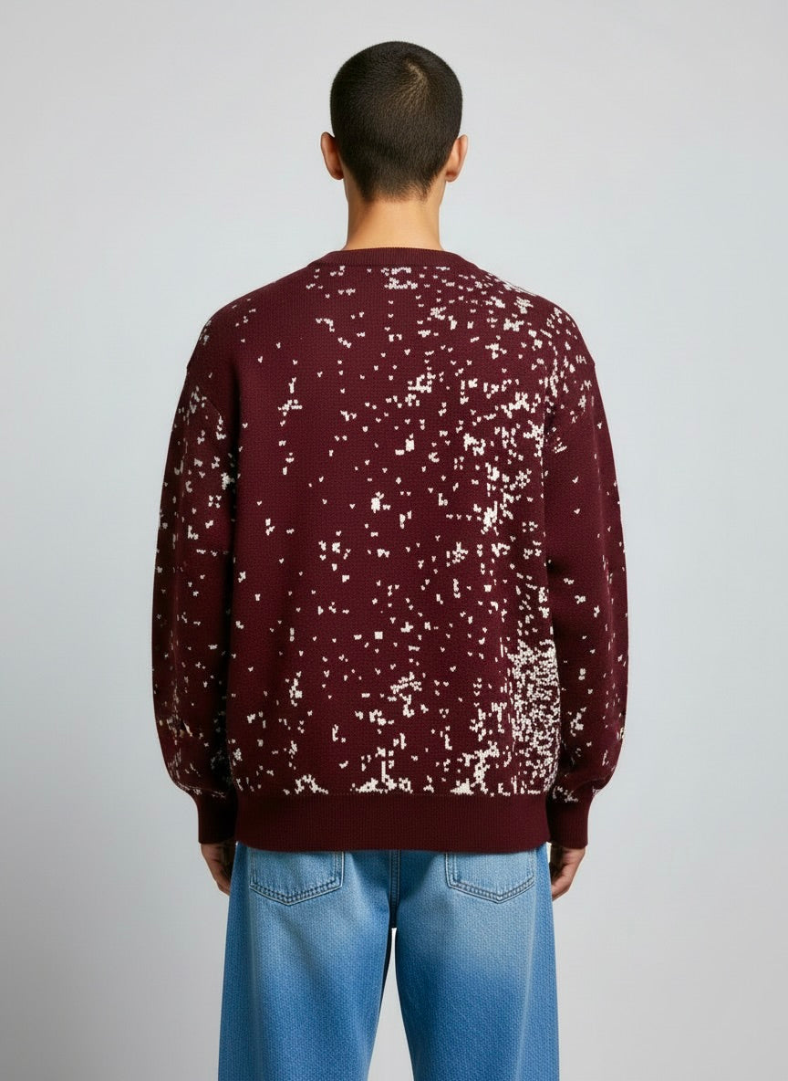 Cosmic Dust Knit (WINE)