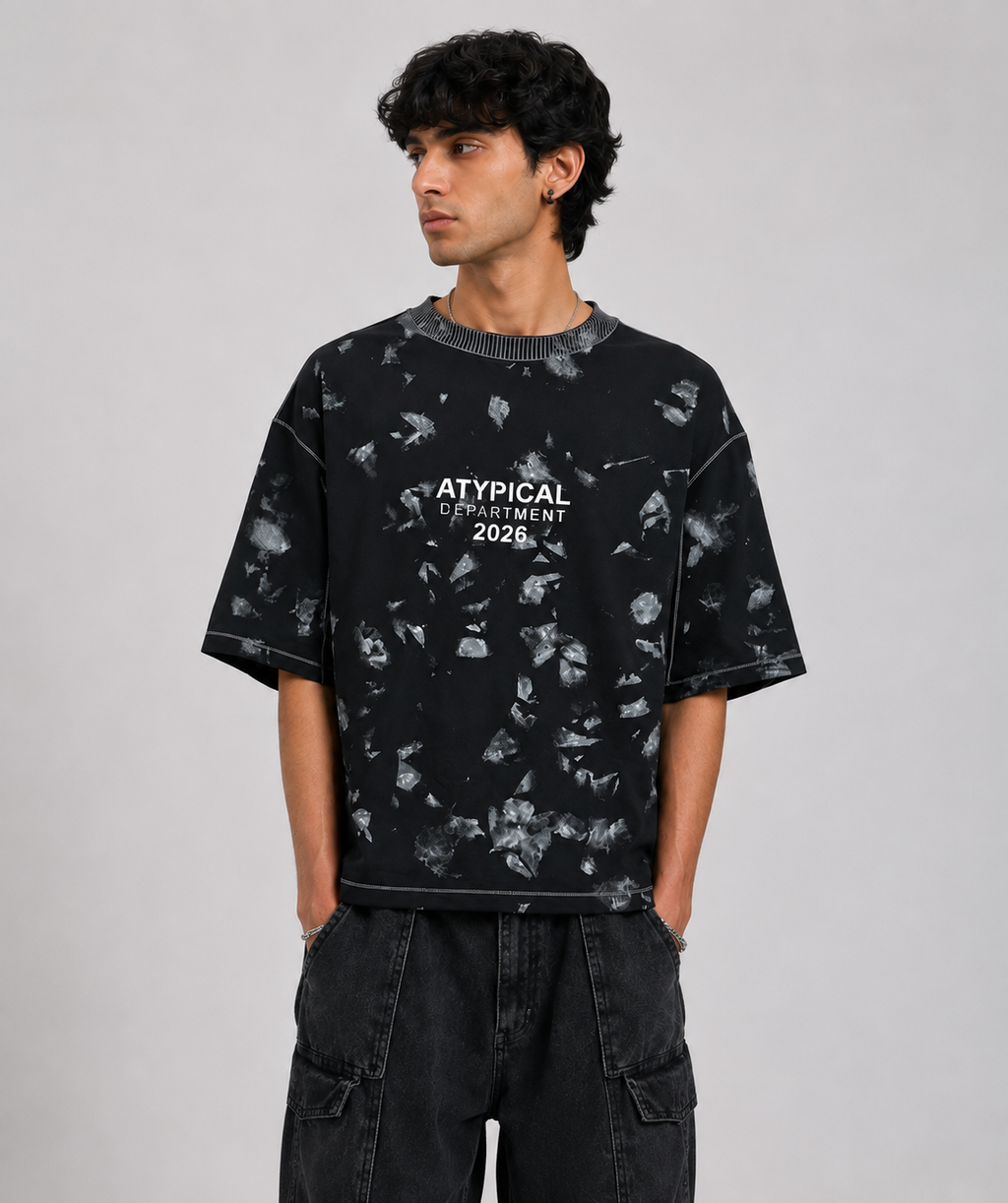 Splatter Wash Black