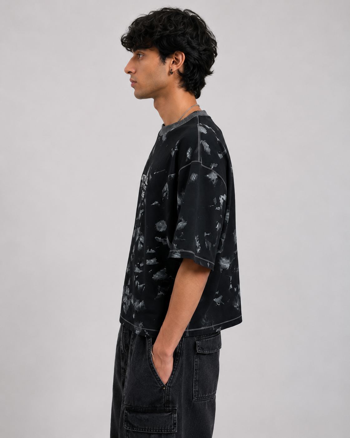 Splatter Wash Black