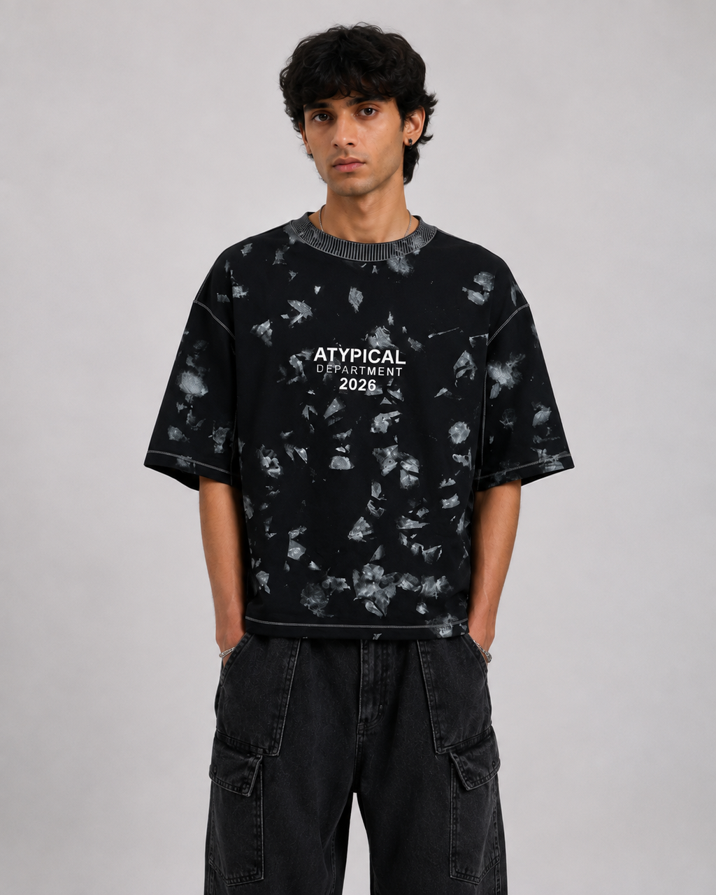 Splatter Wash Black
