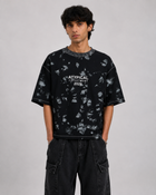 Splatter Wash Black