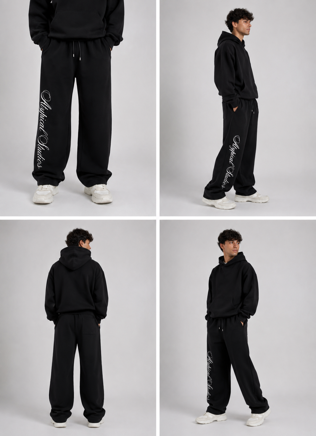 Signature Script Sweatpants Black
