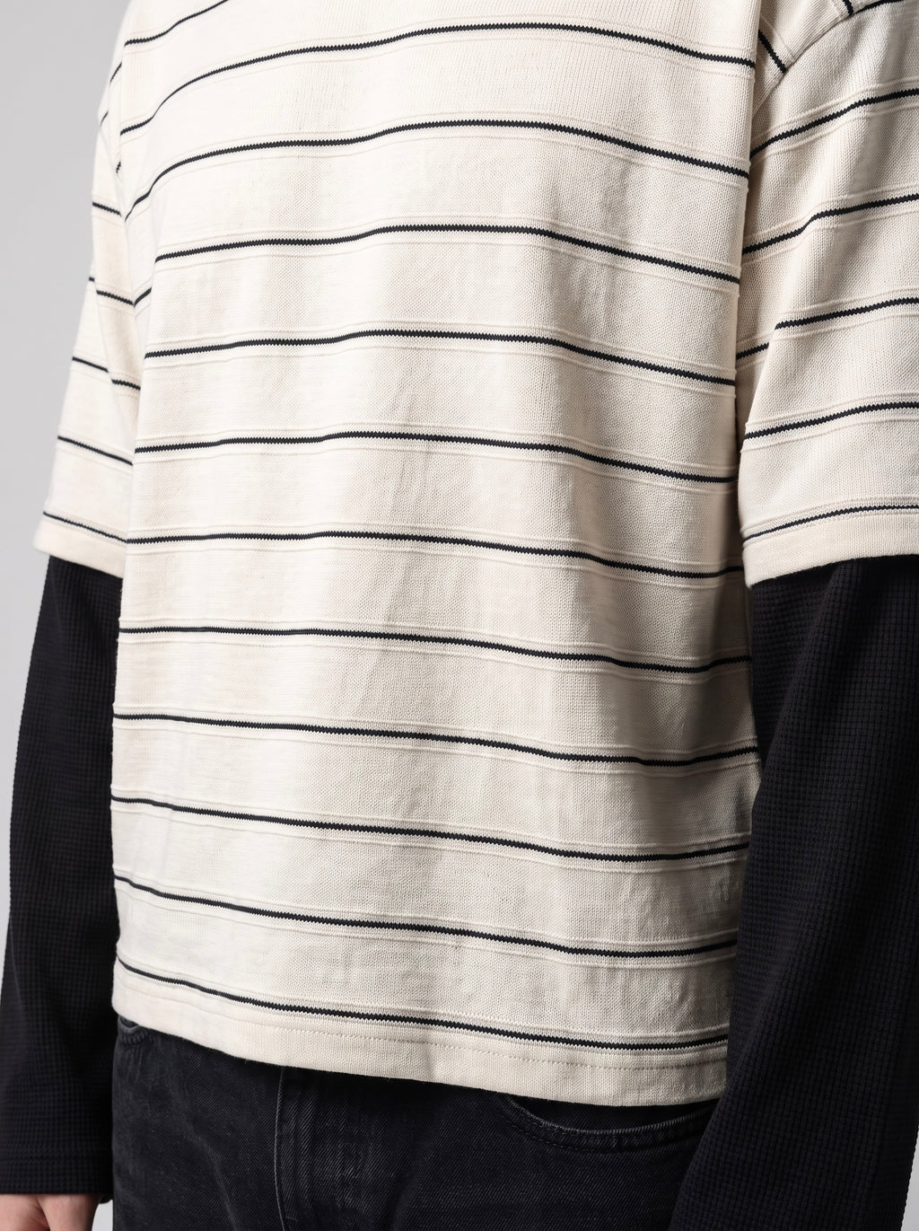 Interline Tee // Waffle sleeves