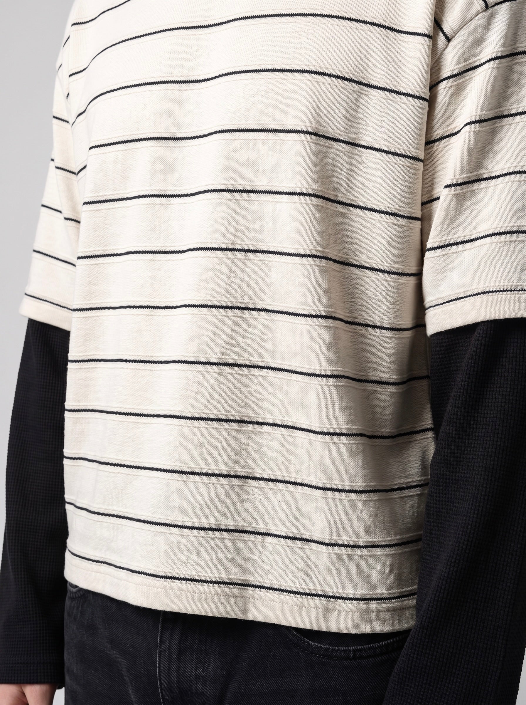 Interline Tee // Waffle sleeves