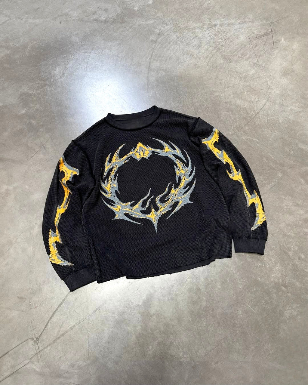 Flame Knit Long Sleeve