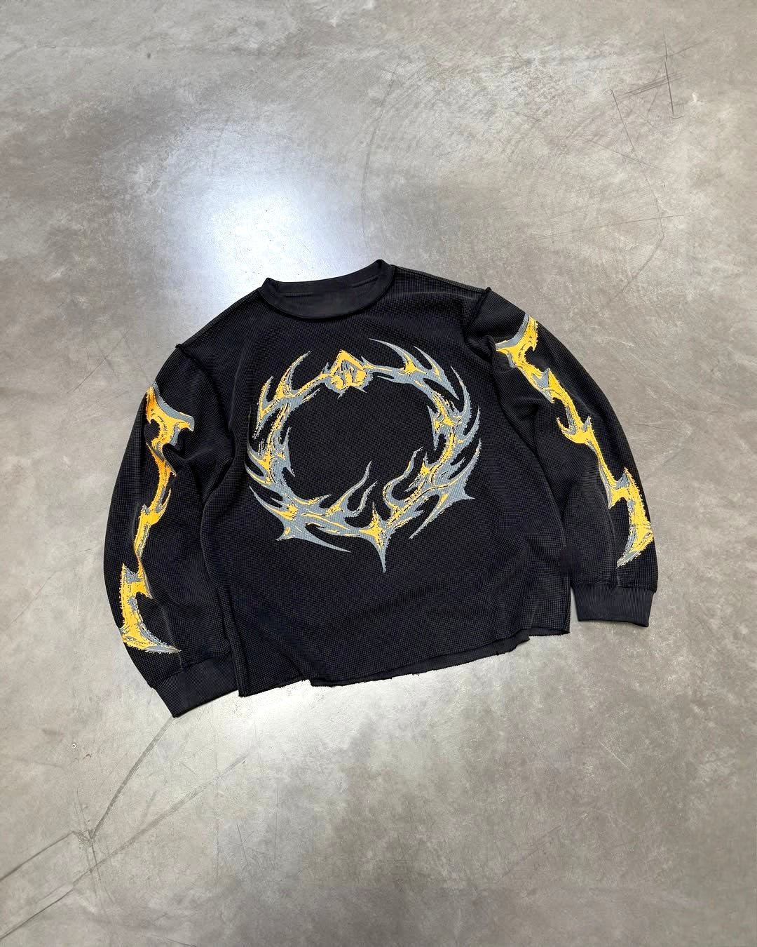 Flame Knit Long Sleeve