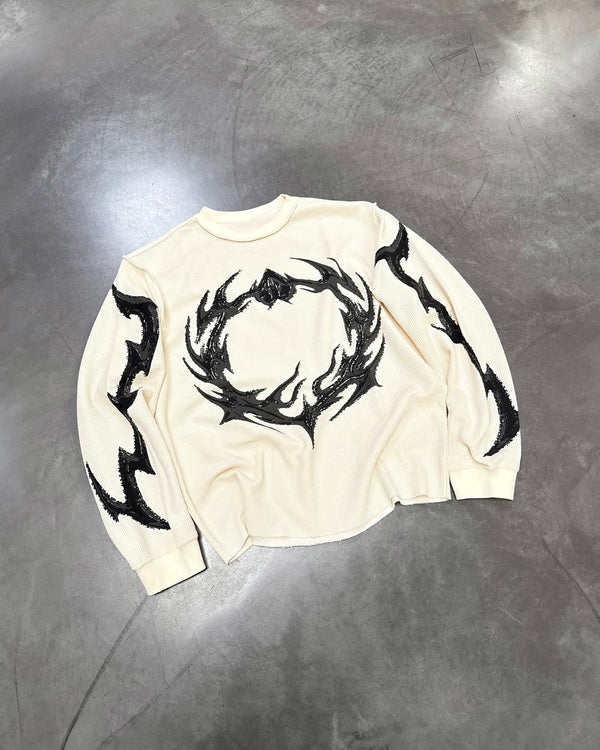 Flame Knit Long Sleeve