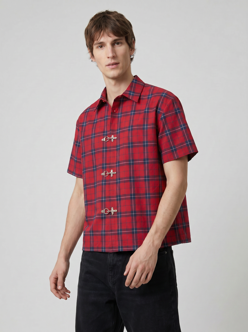 Bloodline Plaid Clasp