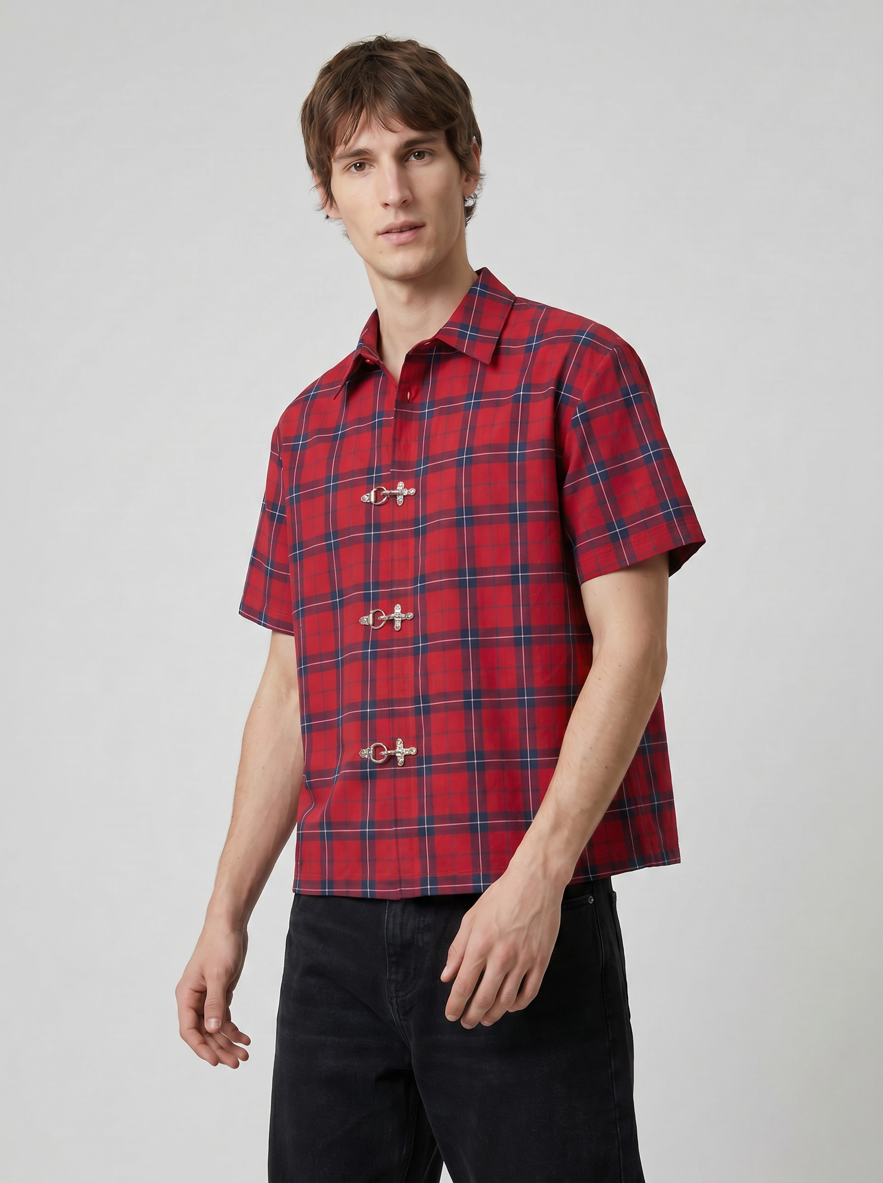 Bloodline Plaid Clasp