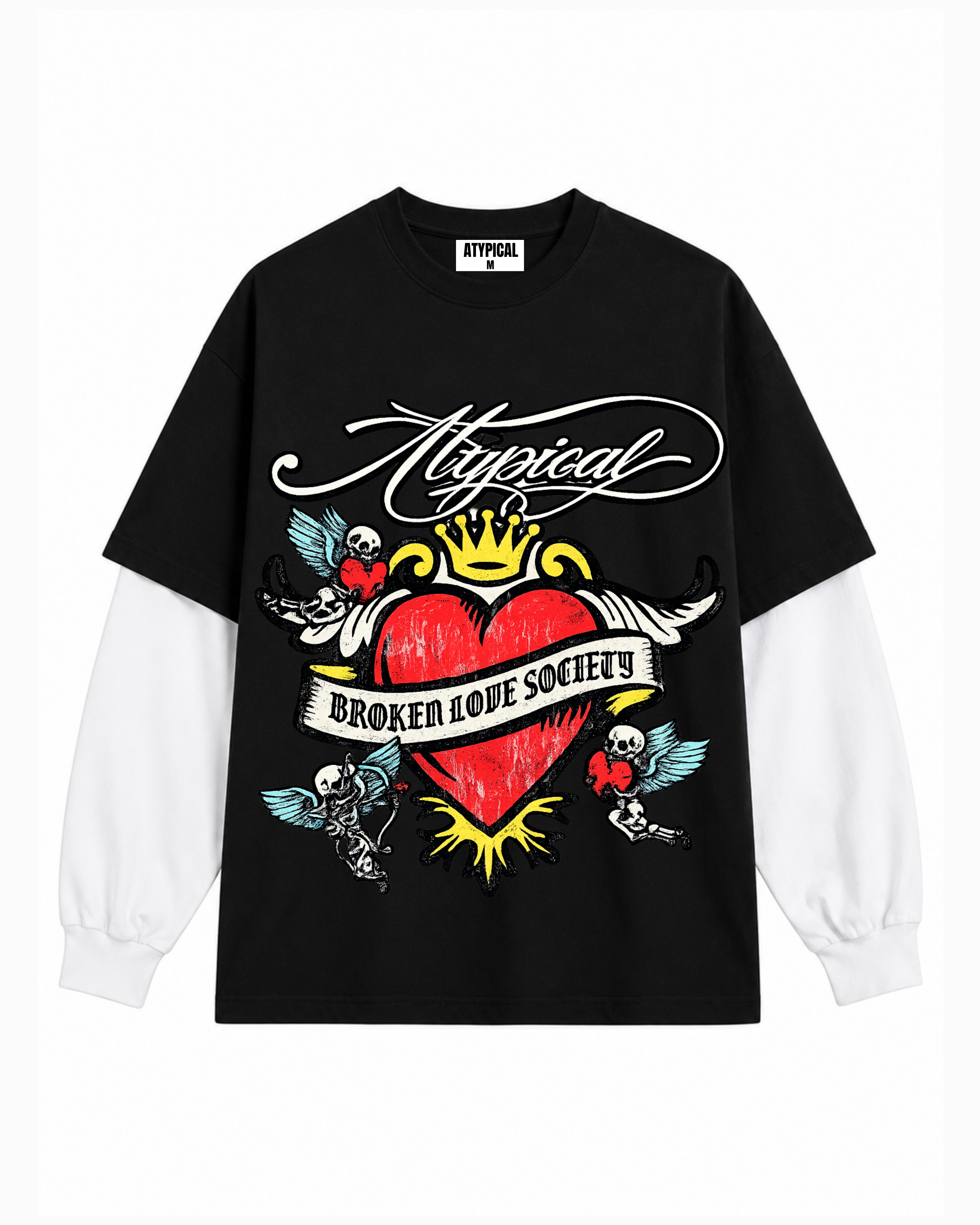 Bleeding Heart Double Sleeve Tee