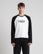 Raglan Waffle Sleeves Black