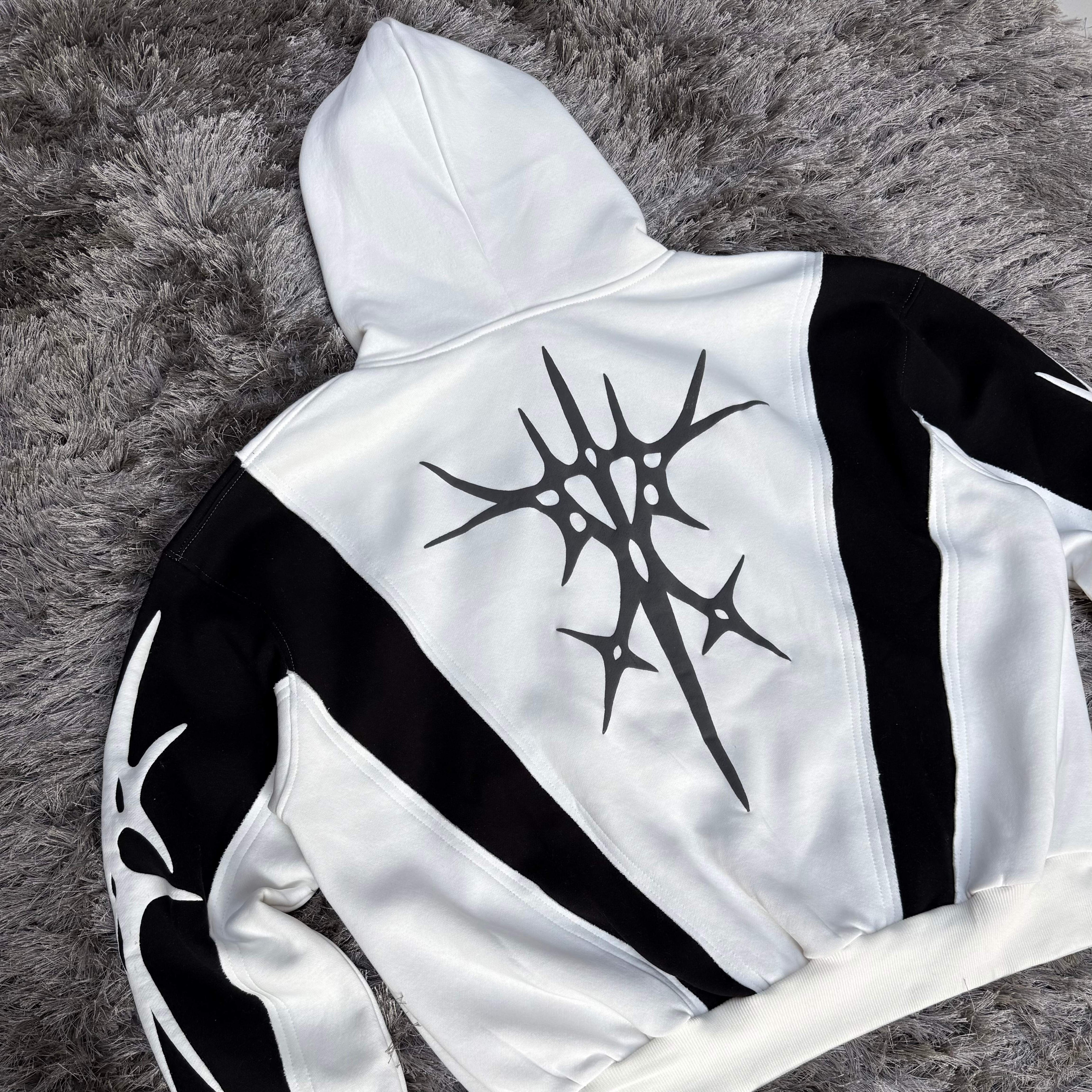 Abstract Spider Web Hoodie