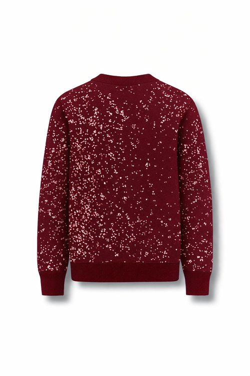 Cosmic Dust Knit (WINE)