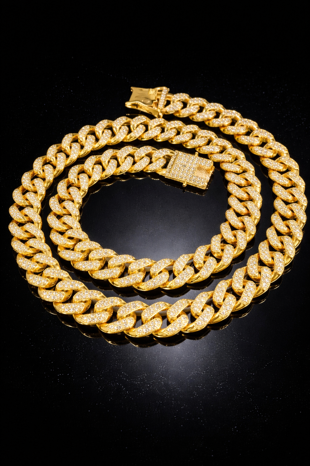 Iced Gold Neck Chain